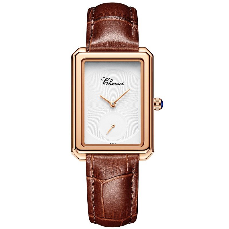 Latest Design Water Proof Rectangle square Ladies Watch (AGCX-090A)