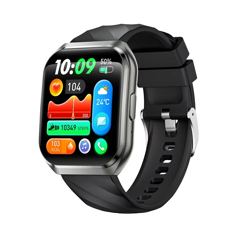 New Smartwatch 1000mAh Long Battery Life Bluetooth Call Waterproof Fitness Watch