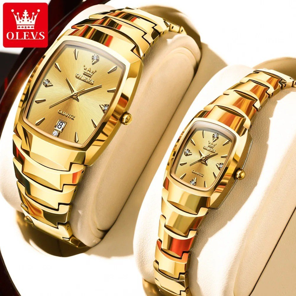 OLEVS 7006 Luxury Couple Watch