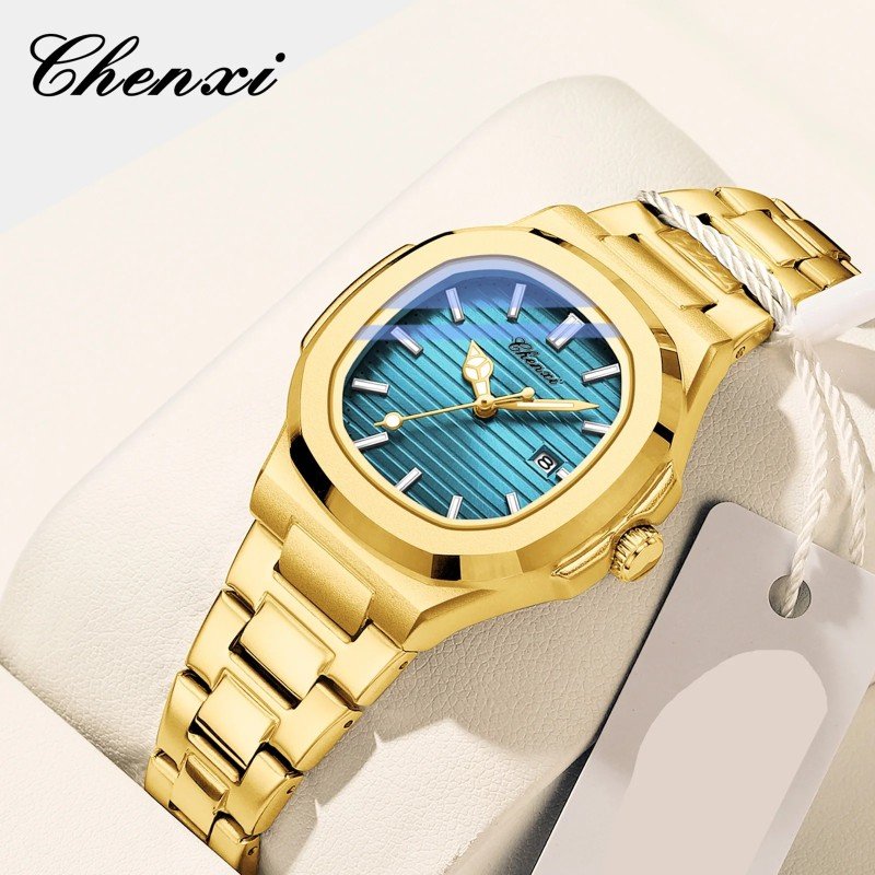 CHENXI Women's Gold Waterproof Quartz Watch