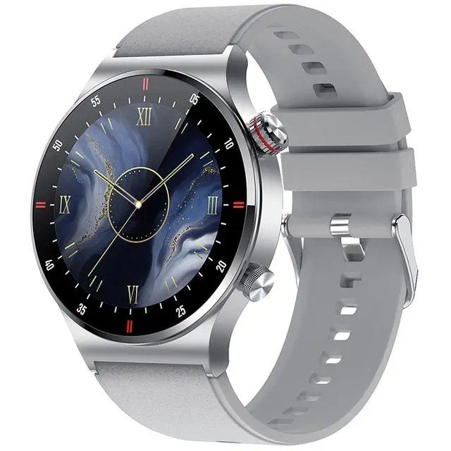 LIGE ECG+PPG+NFC QW33 Bluetooth Call Smart Watch Men HD Screen Sports watches (BW0382)